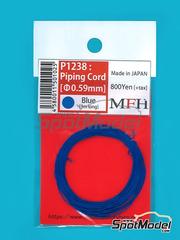 Model Factory Hiro P1242: Piping cord - Piping cord 0.8mm 3